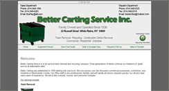 Desktop Screenshot of bettercarting.com